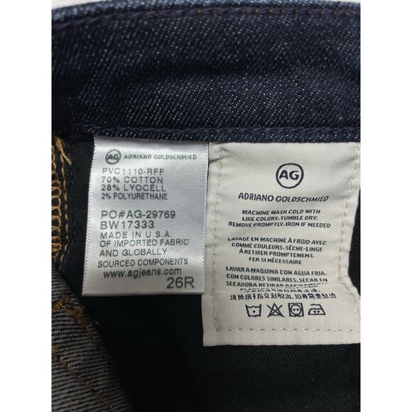 AG Adriano Goldschmied  The Stilt Cigarette Leg Women's Stretch Jeans Size 26R - Picture 11 of 15